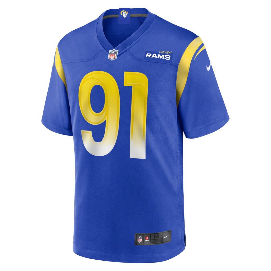 Los Angeles Rams Kobie Turner Royal Home Game Jersey