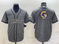 Men's Los Angeles Rams Gray Game jersey
