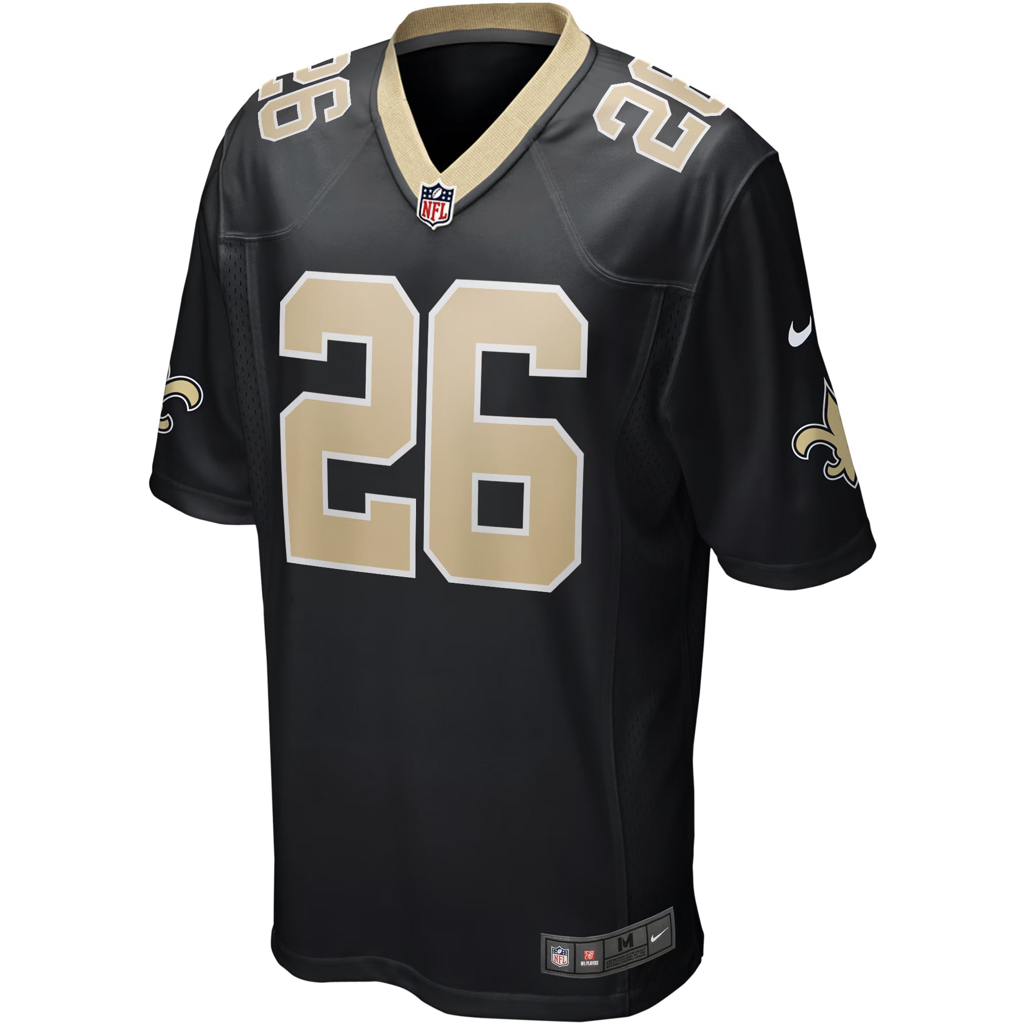 New Orleans Saints Deuce McAllister Black Game Retired Player Jersey