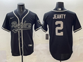 Men's Las Vegas Raiders Ashton Jeanty #2 Black Game Player Jersey