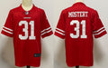 Men's San Francisco 49ers Raheem Mostert #31 Red Game Player jersey