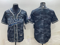 Men's Tennessee Titans Gray Camouflage Blank jersey