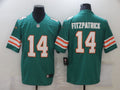 Men's Miami Dolphins Ryan Fitzpatrick #14 Green Game Player jersey