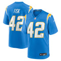 Los Angeles Chargers Tucker Fisk Powder Blue Team Game Jersey