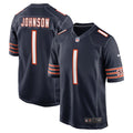 Chicago Bears Jaylon Johnson Navy Game Jersey