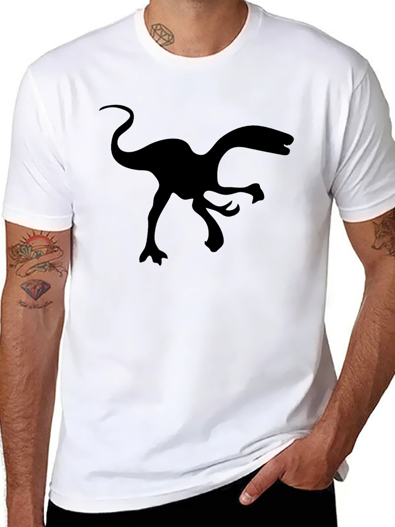 Black Dino T-Shirt