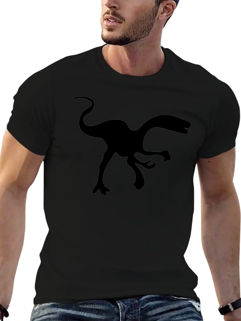 Black Dino T-Shirt