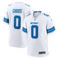 Detroit Lions Jahmyr Gibbs White Game Player Jersey