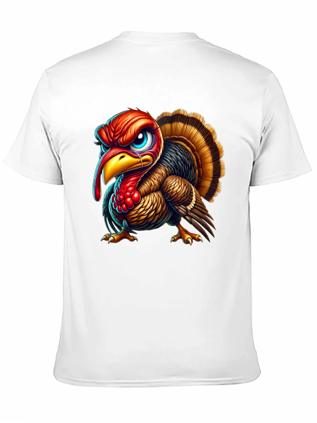 Angry Turkey Graphic Tee - Thanksgiving Humor