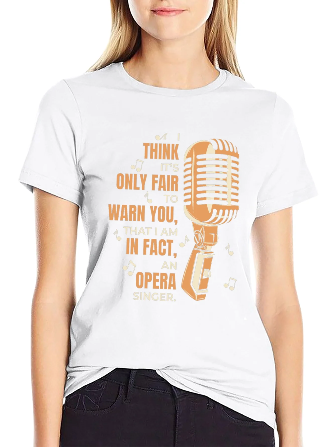 Opera Singer Warning T-Shirt