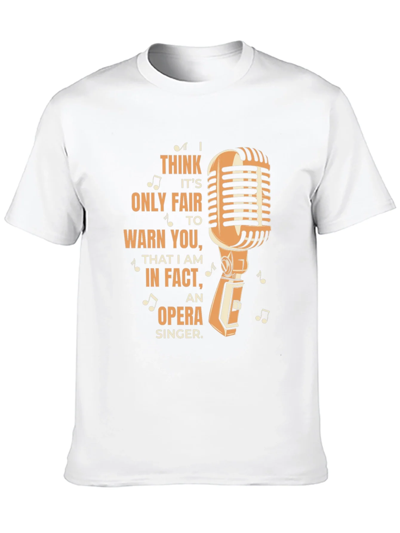 Opera Singer Warning T-Shirt