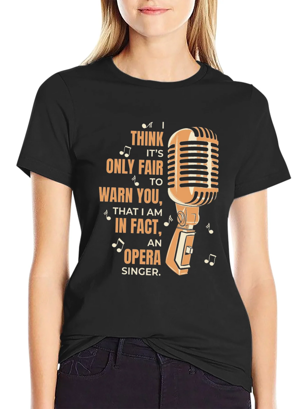 Opera Singer Warning T-Shirt