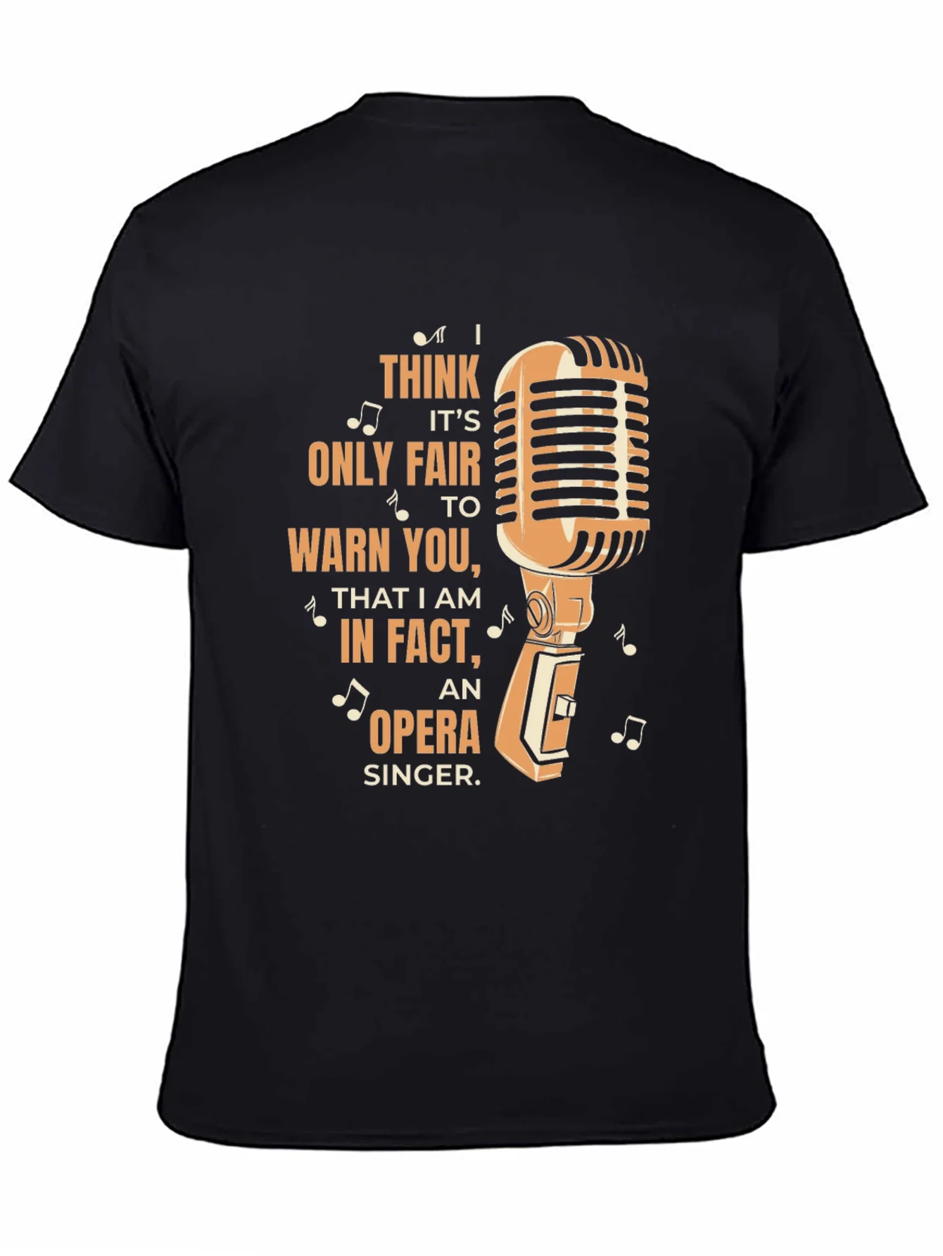 Opera Singer Warning T-Shirt