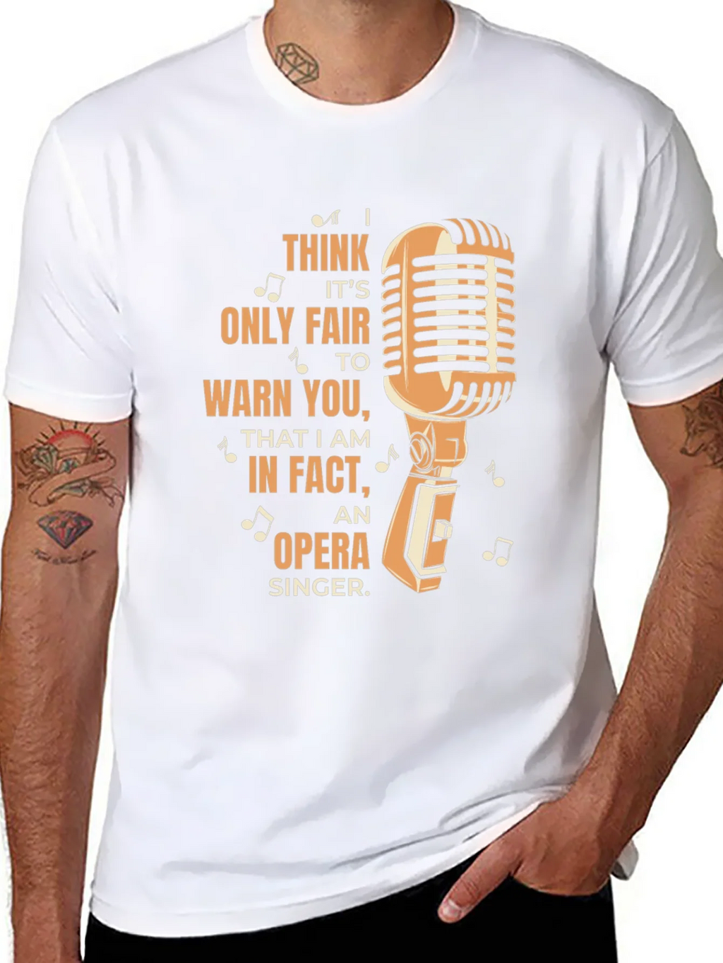 Opera Singer Warning T-Shirt