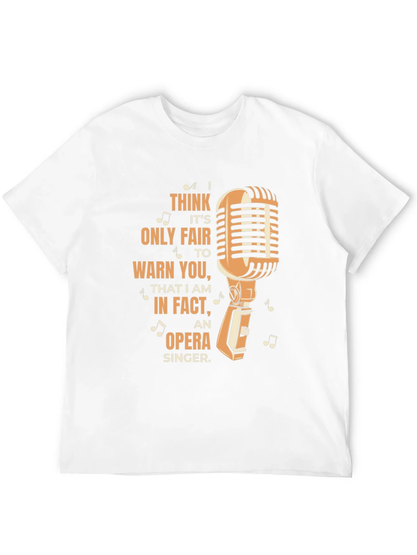 Opera Singer Warning T-Shirt
