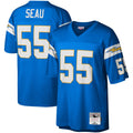 Los Angeles Chargers Junior Seau Mitchell & Ness Powder Blue Legacy Replica Jersey