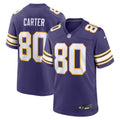 Minnesota Vikings Cris Carter Purple Retired Player Alternate Game Jersey