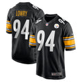 Pittsburgh Steelers Dean Lowry Black Game Jersey
