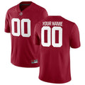Custom A.Crimson Tide Football Game Jersey Crimson American Stitched College Jerseys