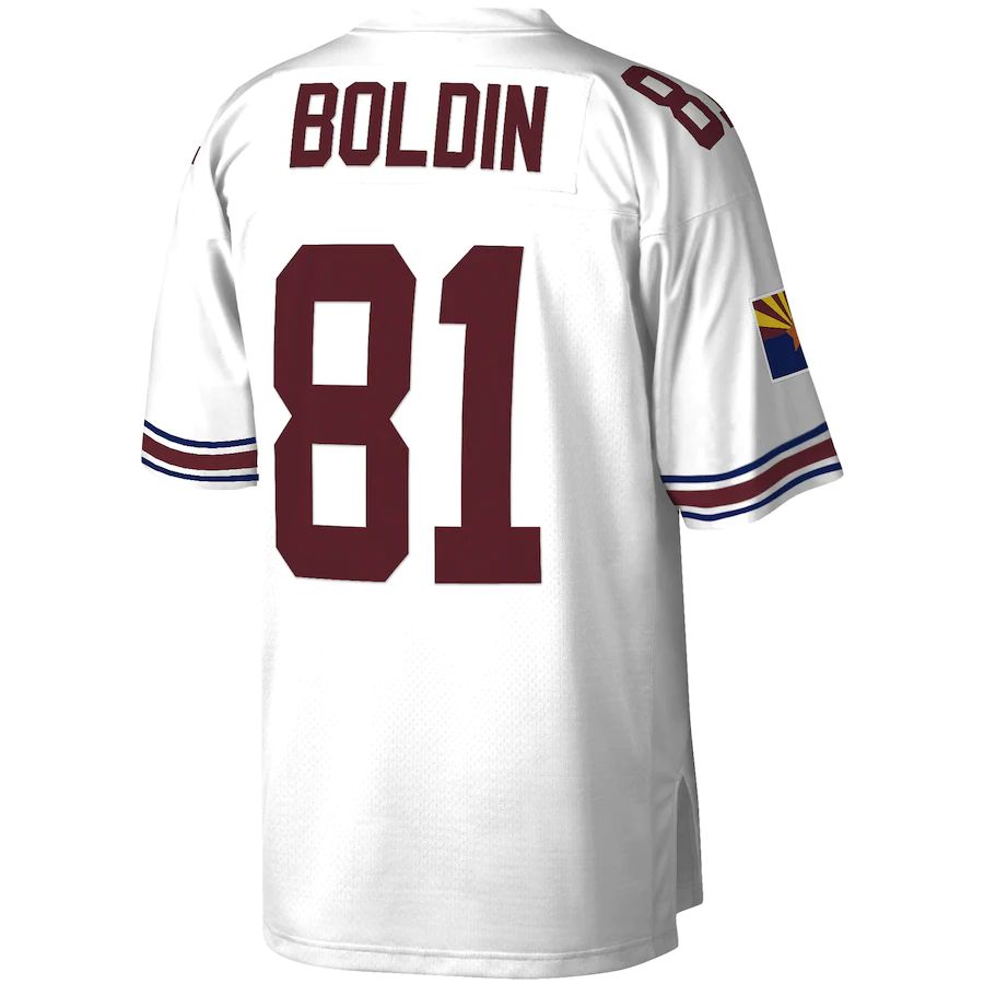 A.Cardinal #81 Anquan Boldin  White 2003 Legacy Replica Jersey Stitched American Football Jerseys