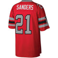 A.Falcons #21 Deion Sanders  Legacy Replica Player Jersey - Red Stitched American Football Jerseys