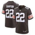 Cleveland Browns Dylan Sampson Brown Team Game Jersey