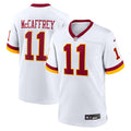 Washington Commanders Luke McCaffrey White Game Super Bowl Era Jersey