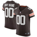 Cleveland Browns Brown Vapor Elite Custom Jersey