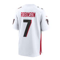 A.Falcons #7 Bijan Robinson Draft First Round Pick Game Jersey - White Stitched American Football Jerseys