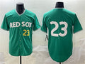 Boston Red Sox #23 Romy Gonzlez Green 2025 City Connect Limited Stitched Baseball Jersey