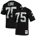 Las Vegas Raiders 1983 Howie Long Mitchell & Ness Black Authentic Throwback Retired Player Jersey