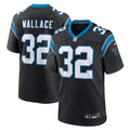 Carolina Panthers Trevin Wallace Black Team Game Jersey