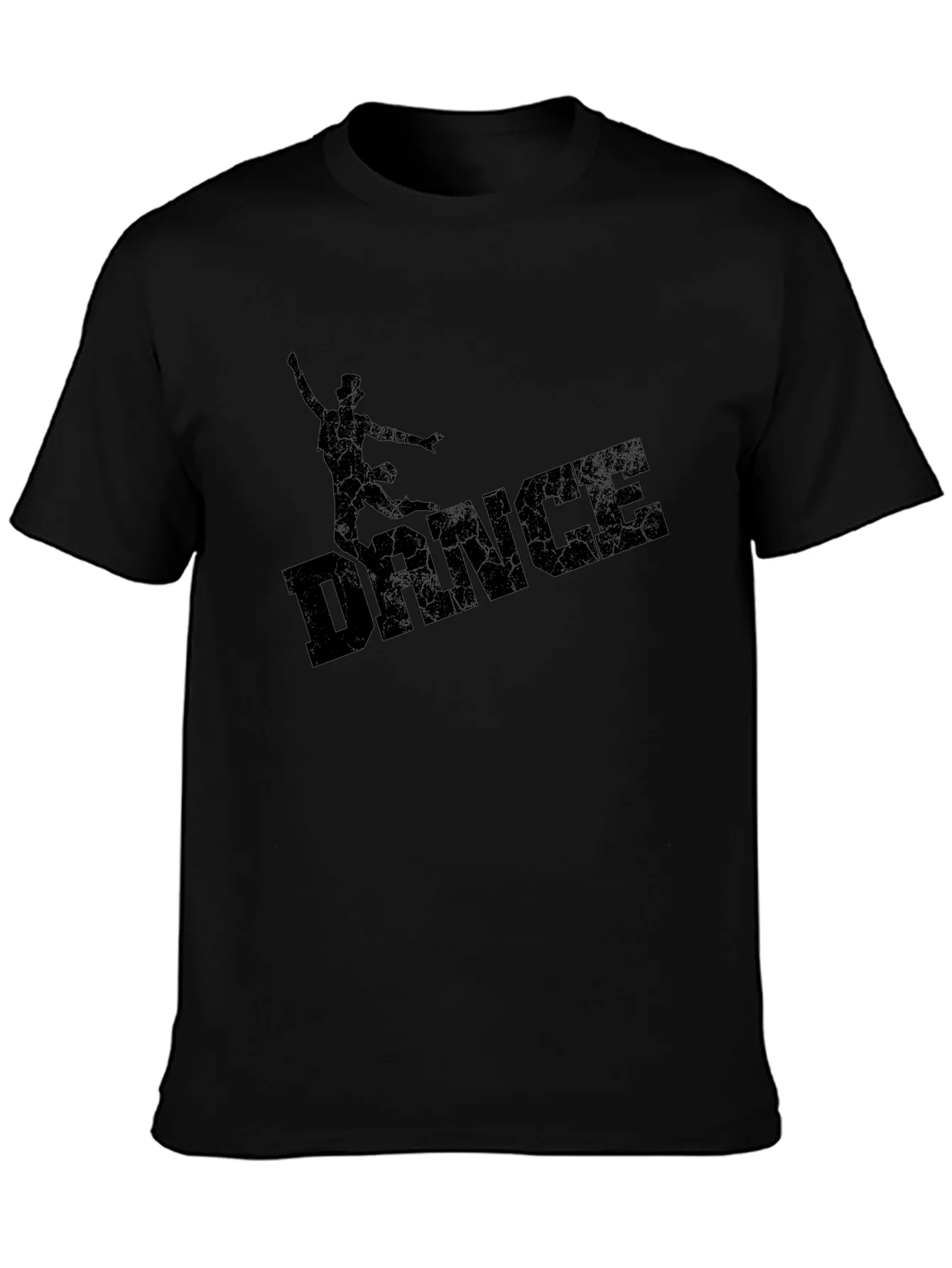 Dance Graphic Black T-Shirt