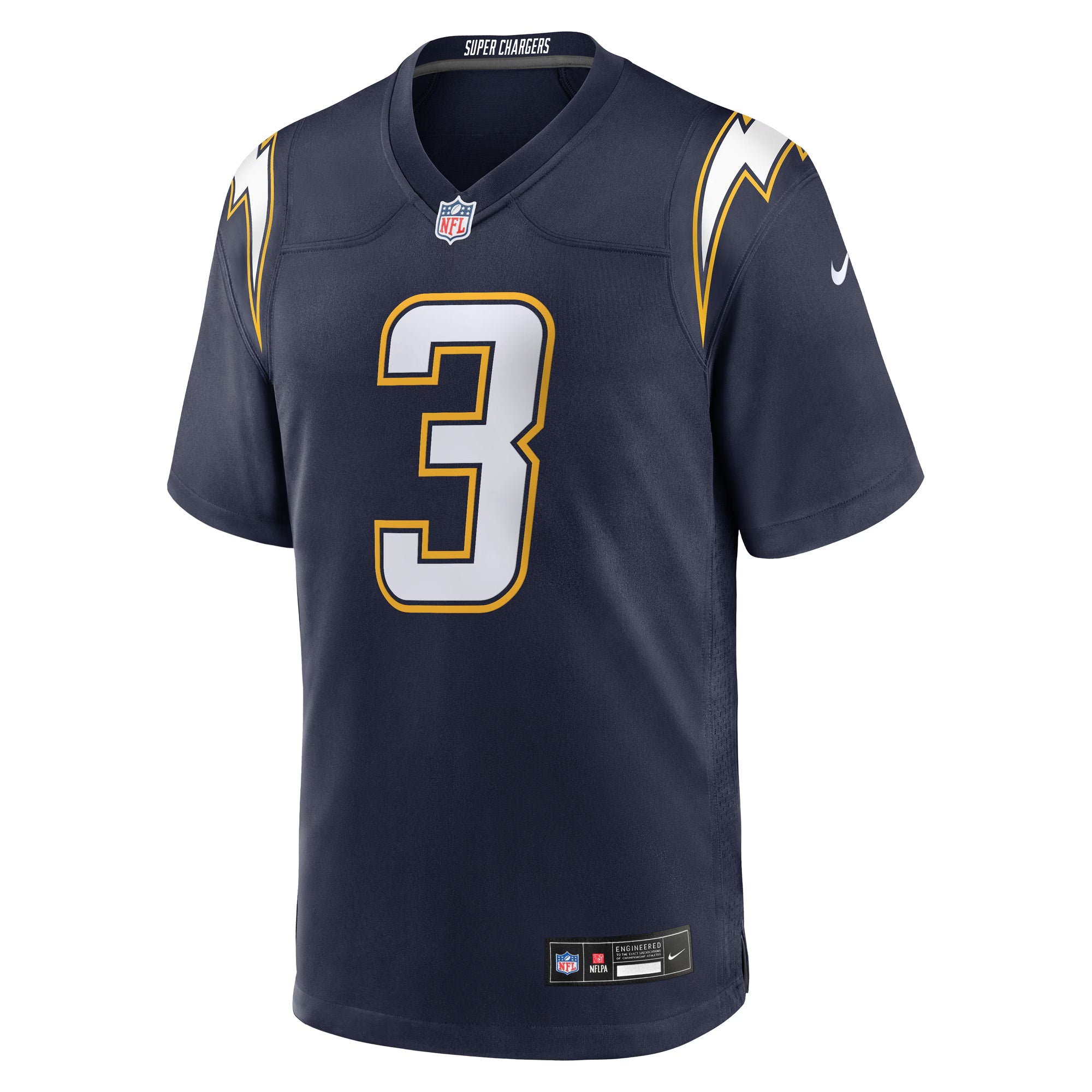 Los Angeles Chargers Derwin James Jr. Navy Alternate Super Chargers Game Jersey