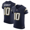 Los Angeles Chargers Justin Herbert Navy Alternate Super Chargers Vapor F.U.S.E. Elite Jersey