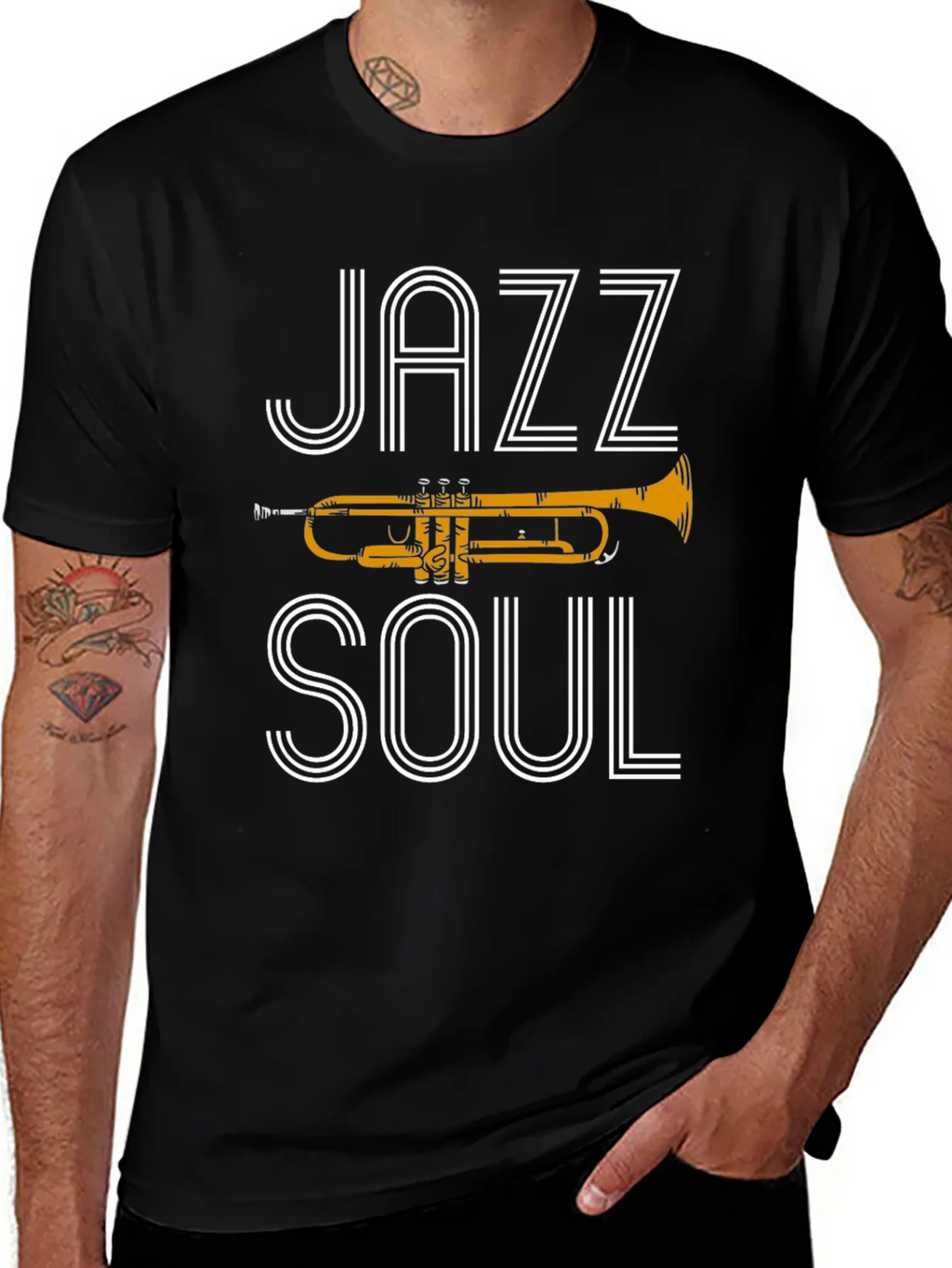 Jazz Soul Graphic Tee - Music Lover T-Shirt