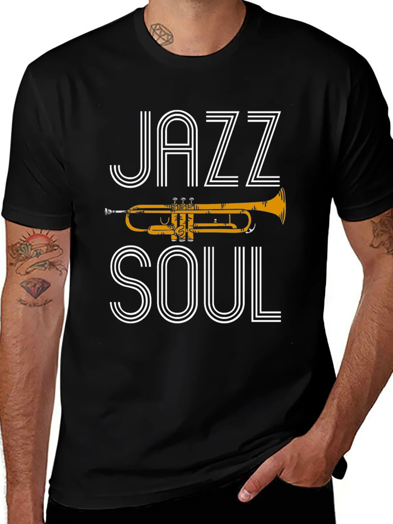 Jazz Soul Graphic Tee - Music Lover T-Shirt