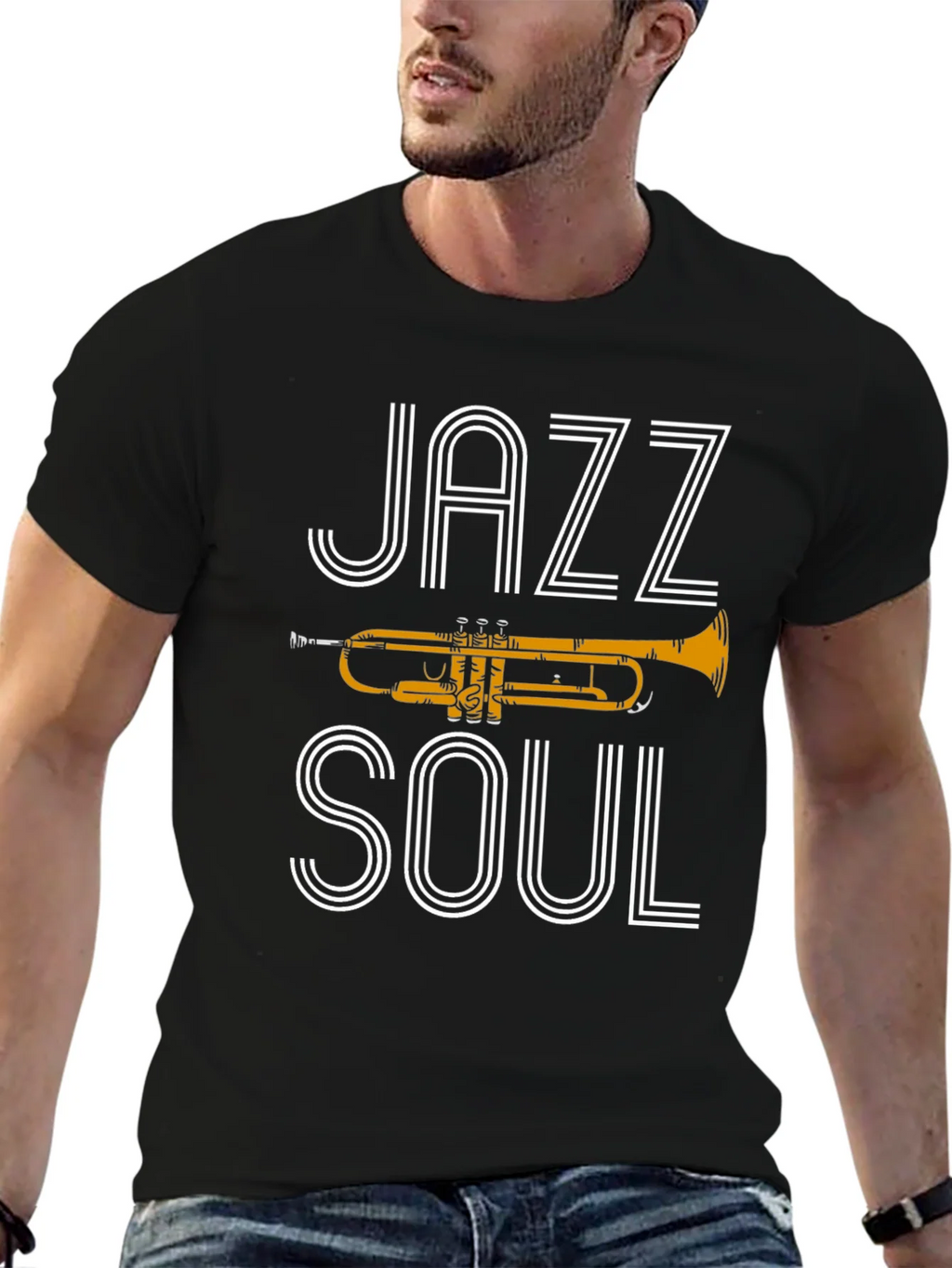 Jazz Soul Graphic Tee - Music Lover T-Shirt