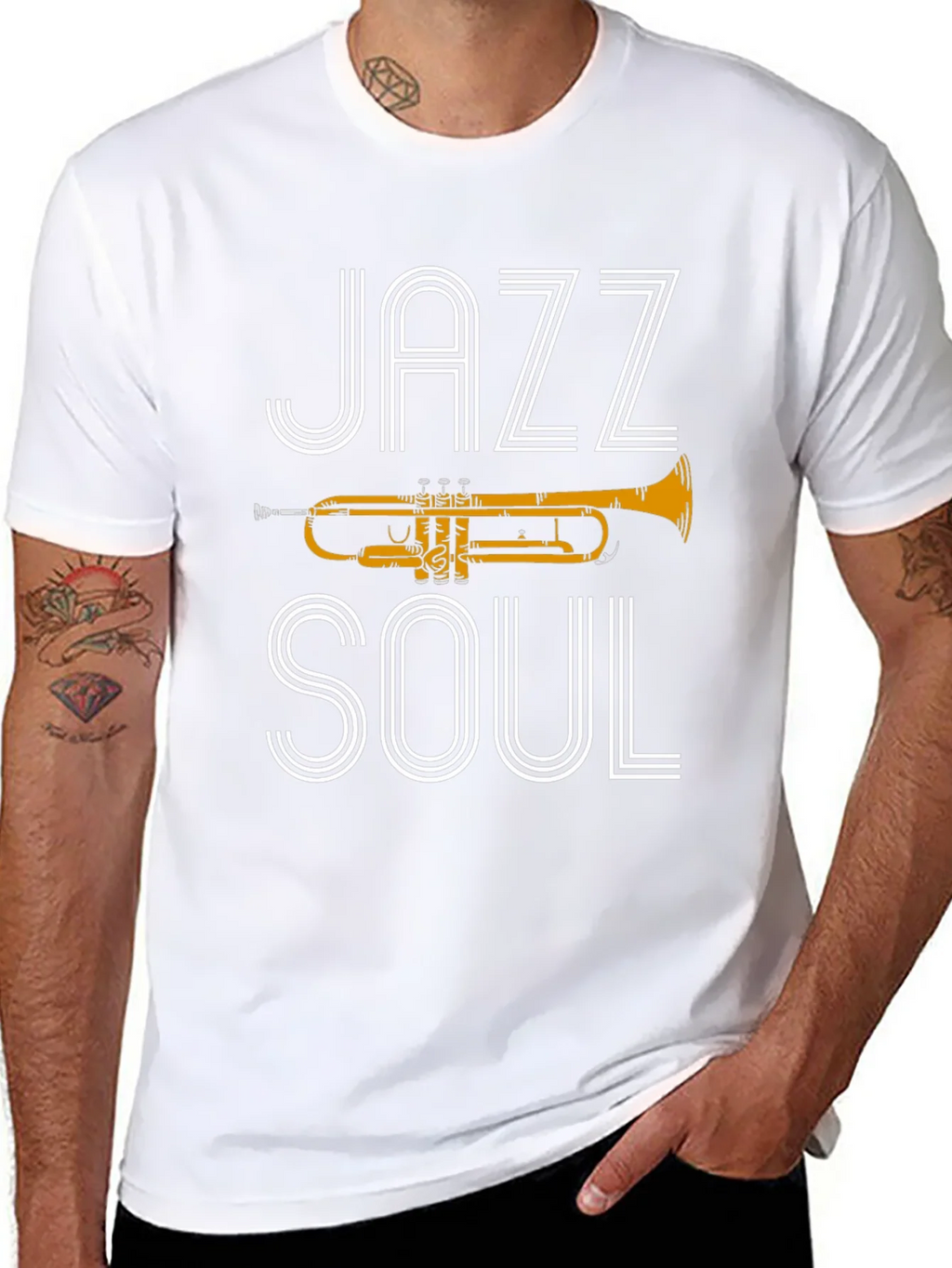 Jazz Soul Graphic Tee - Music Lover T-Shirt