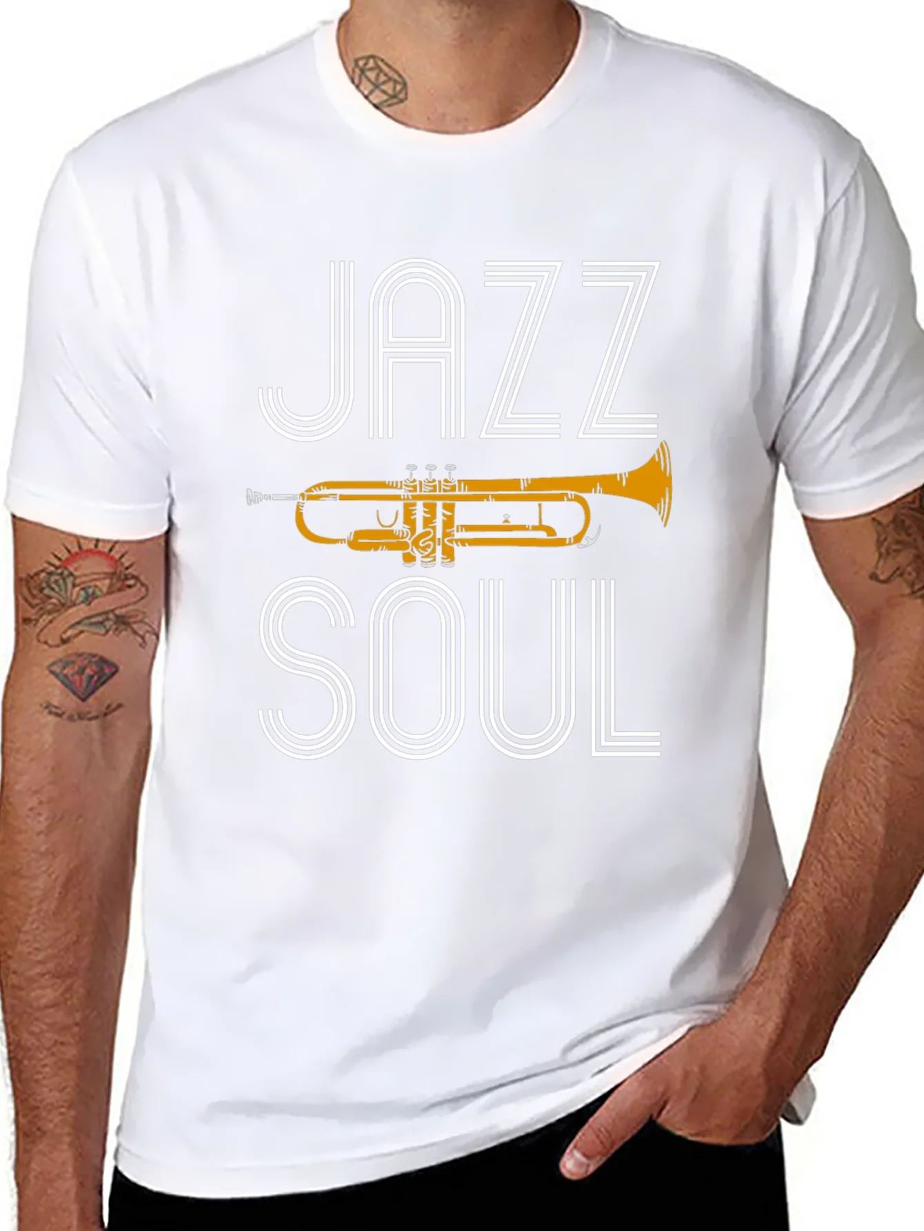Jazz Soul Graphic Tee - Music Lover T-Shirt