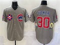 Chicago Cubs #30 Kyle Tucker Gray 2025 Tokyo Series Limited Stitched Baseball Jersey