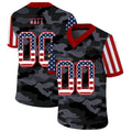 Custom C.Browns Team 32 and Number and Name 2020 Camo Salute to Service Limited Jersey Stitched American Football Jerseys