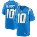 Los Angeles Chargers Justin Herbert Powder Blue Player Game Jersey