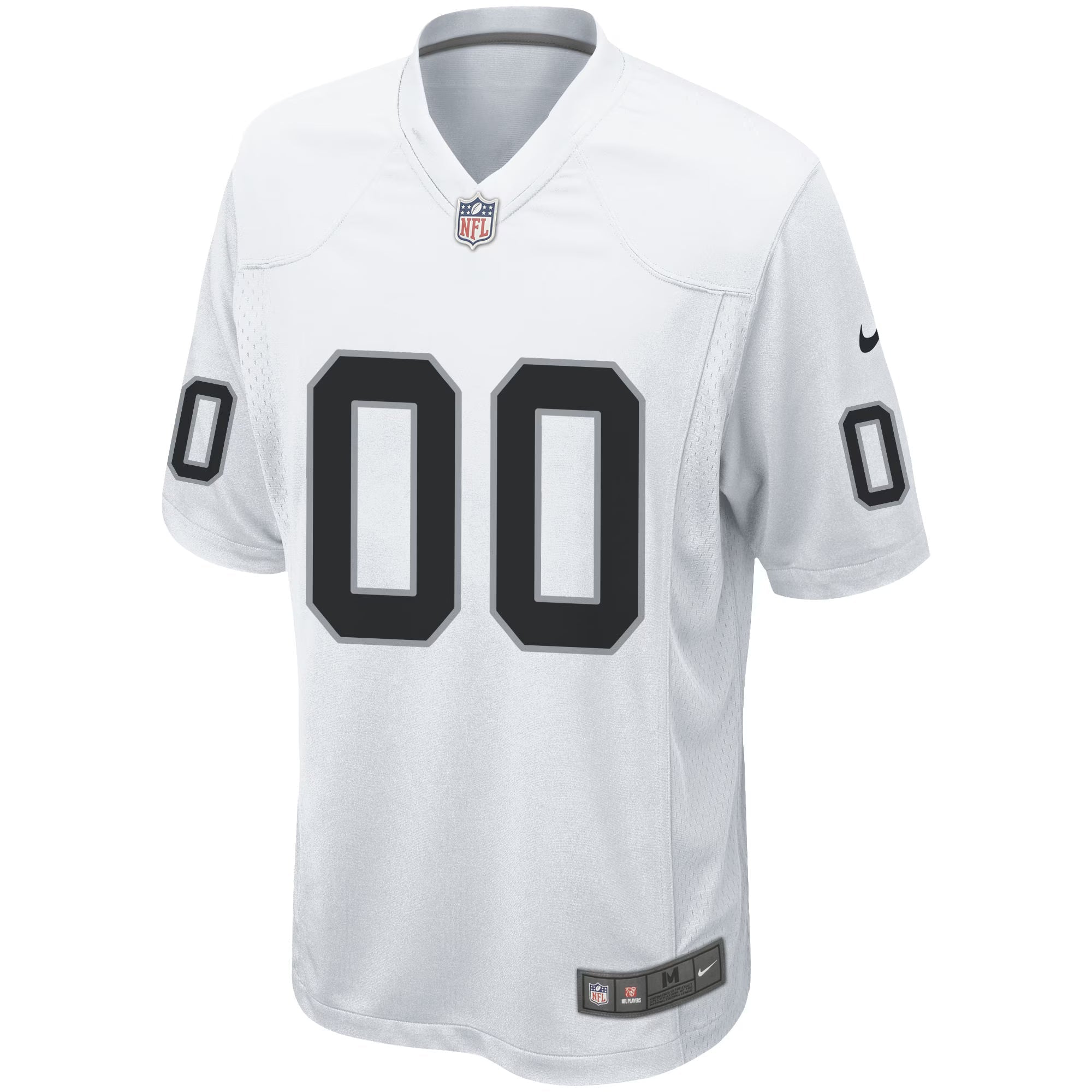 Las Vegas Raiders White Custom Game Jersey