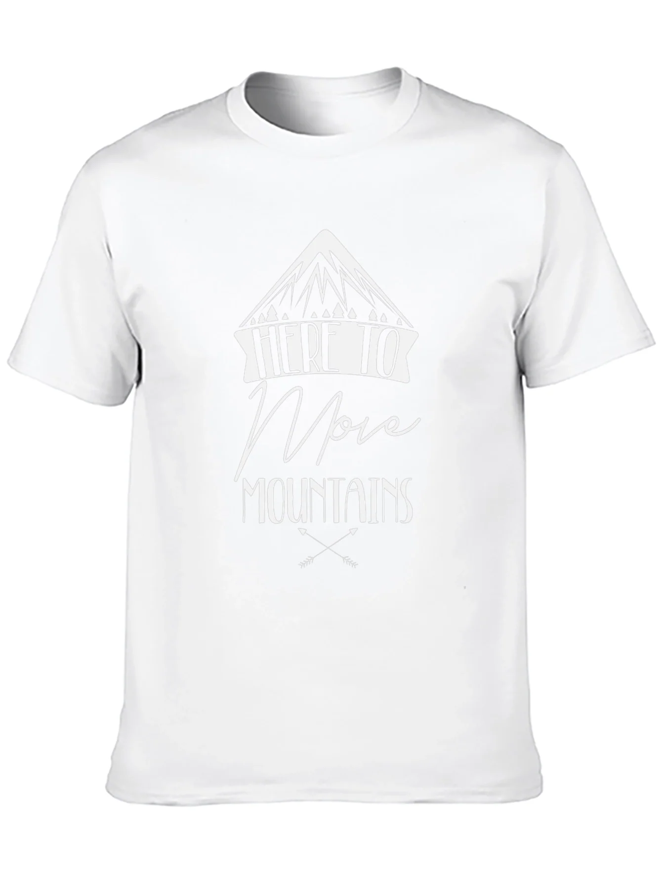 Here to Move Mountains Graphic Tee