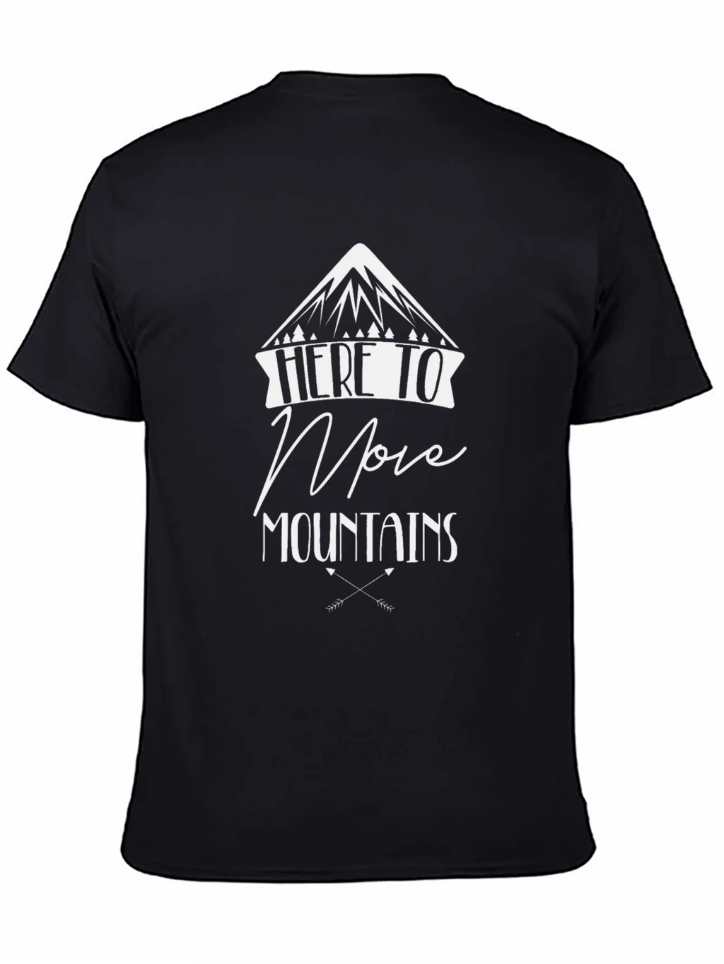 Here to Move Mountains Graphic Tee