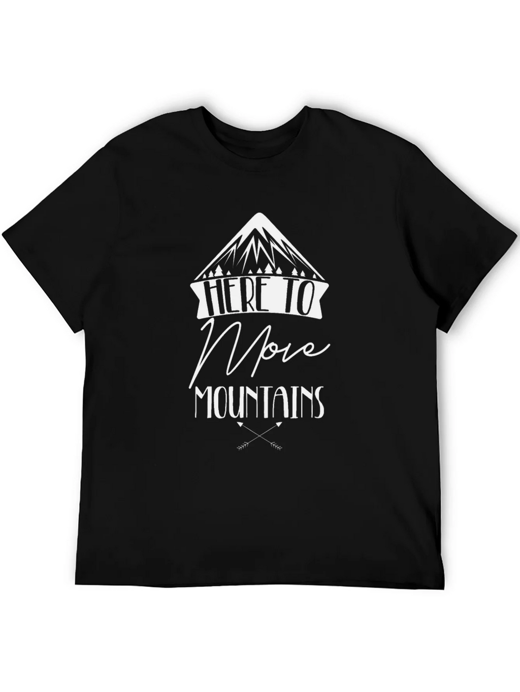 Here to Move Mountains Graphic Tee