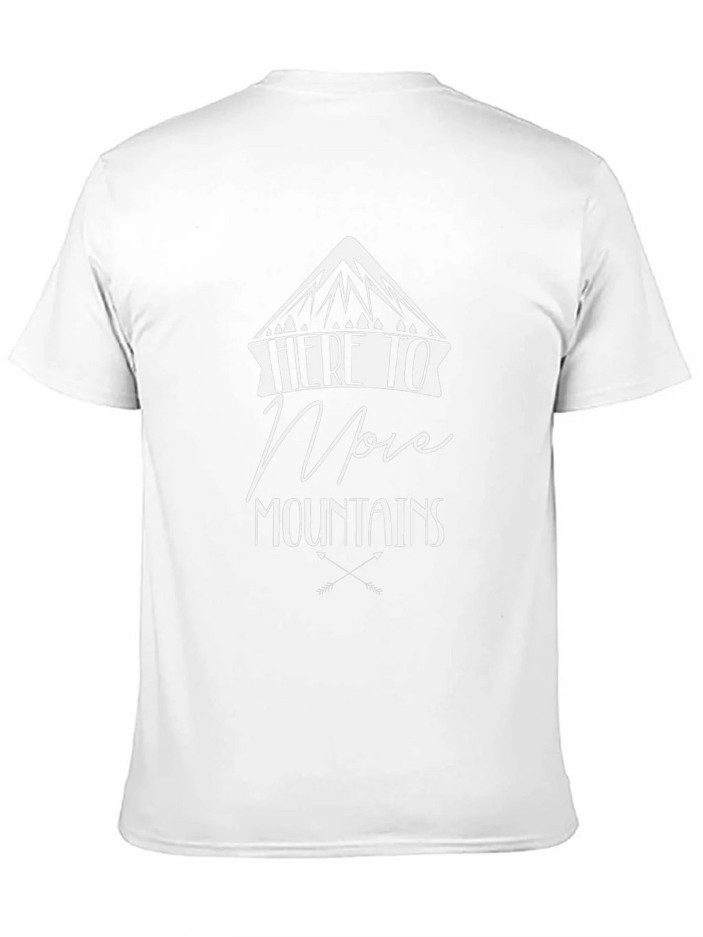 Here to Move Mountains Graphic Tee
