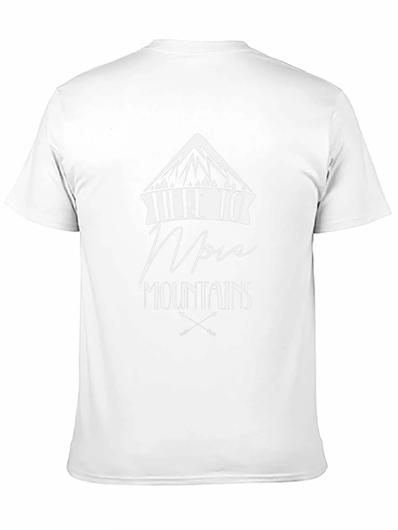 Here to Move Mountains Graphic Tee