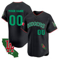 Custom Los Angeles Dodgers Mexico California Patch Vapor Premier Limited V3 All Stitched Baseball Jersey